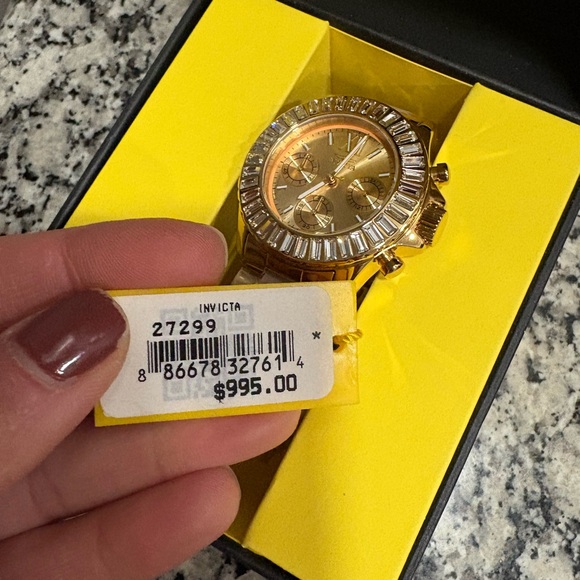 Invicta Angel Chronograph Quartz Crystal Watch - Picture 4 of 7